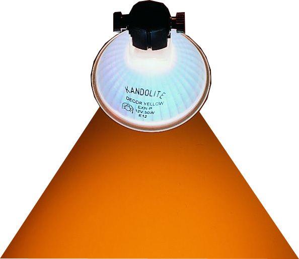 Kandolite DECOR Kaltlichtspiegel MR-16 12V 35W GU5.3 GELB