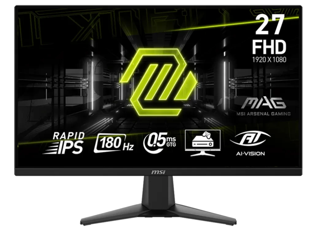 MSI MAG 275F Monitor 27 Zoll / FullHD / IPS / 180 Hz / 0,5 ms