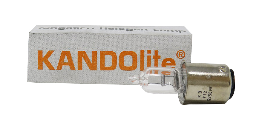 Kandolite Halogenlampe 12V 50W BA15d klar