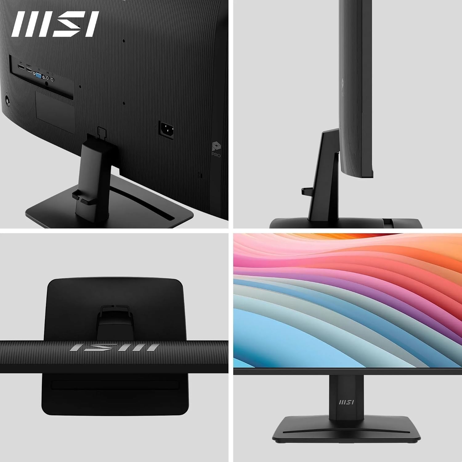 MSI PRO MP275 Monitor / 27 Zoll / FullHD / IPS / 100Hz / 1ms