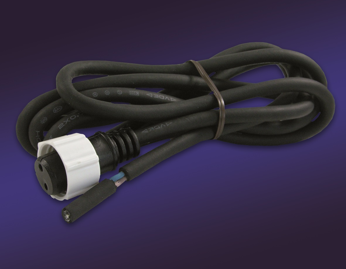 ULMO Einspeisungskabel 1,8m mit Stecker und 2adrigen Kabelenden