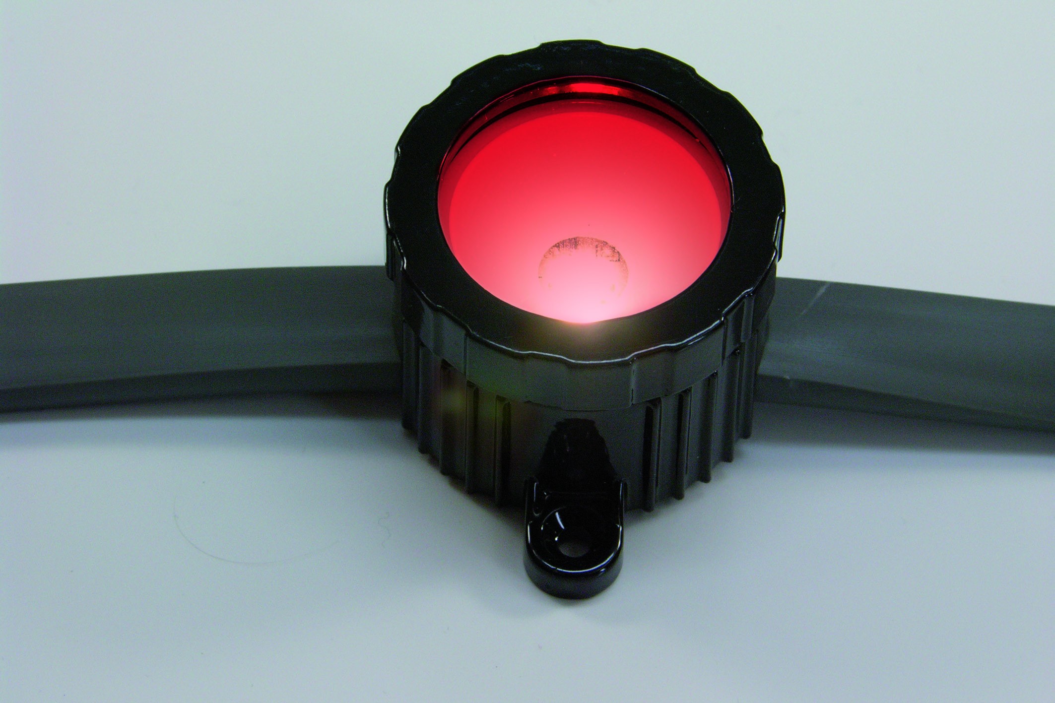 ULMO Schwarz LED Rot Teichleuchte 6W IP67